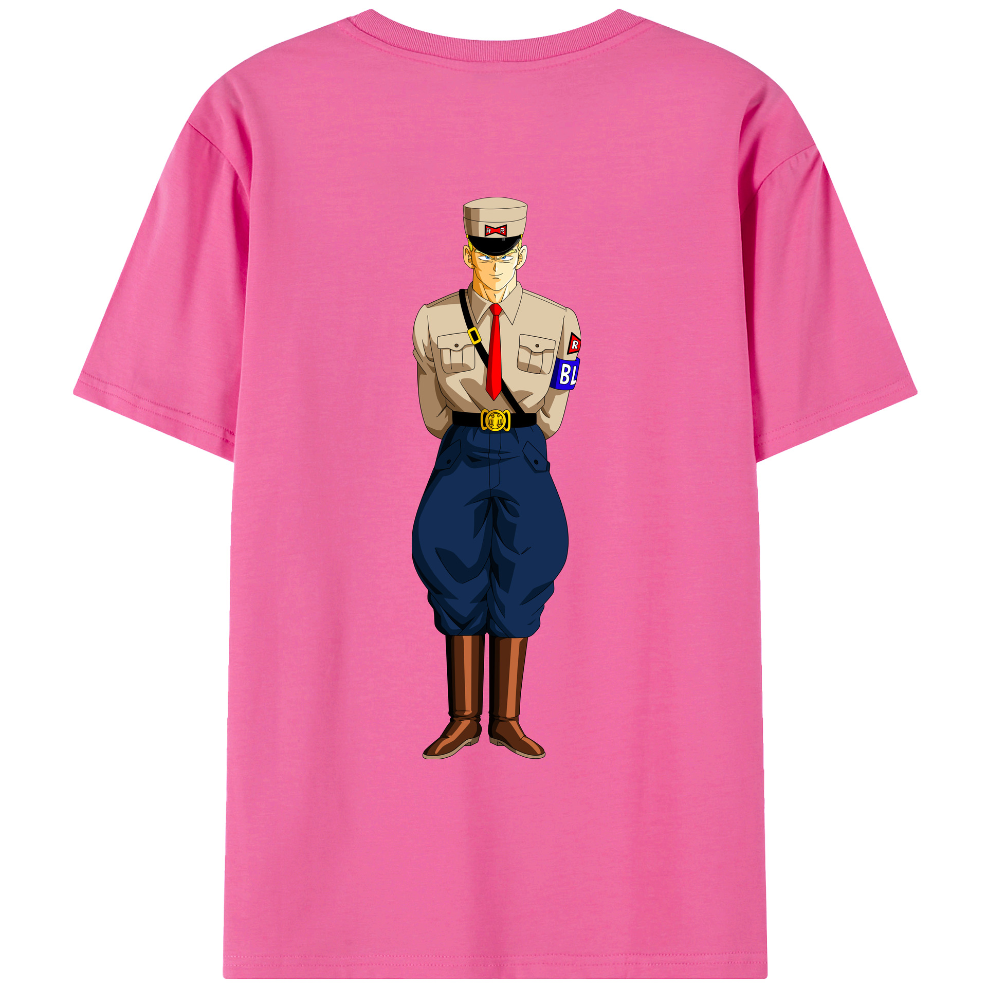 （画像用） ドラゴンボール DRAGON BALL レディース半袖Tシャツ(バックプリント)